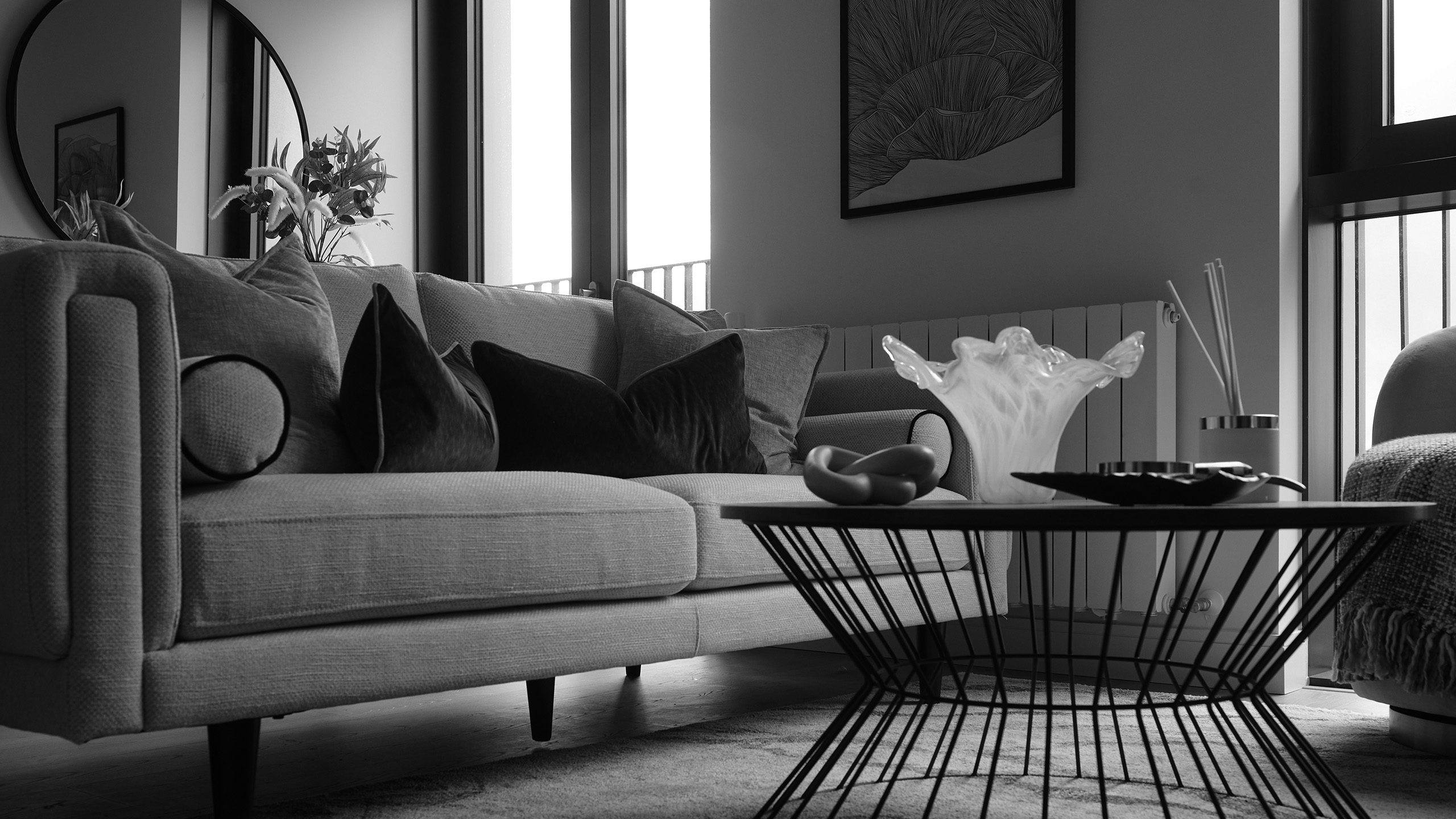 Homeowners - Showhome living room New Build showroom house living room