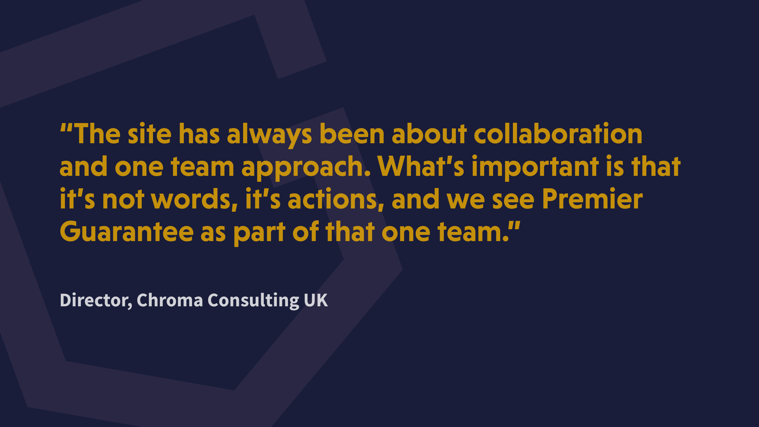 Chroma Consulting UK Testimonial Chroma Consulting UK Testimonial