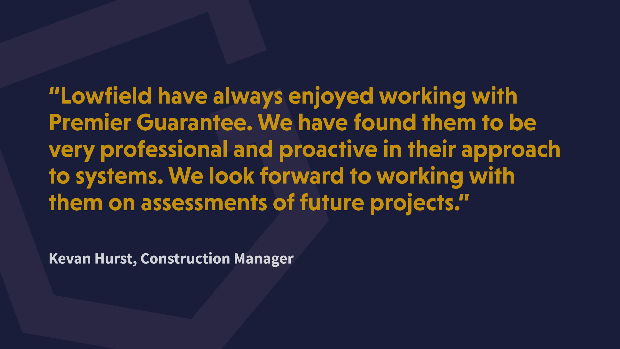 Kevin Hurst System Acceptance Testimonial Kevin Hurst System Acceptance Testimonial