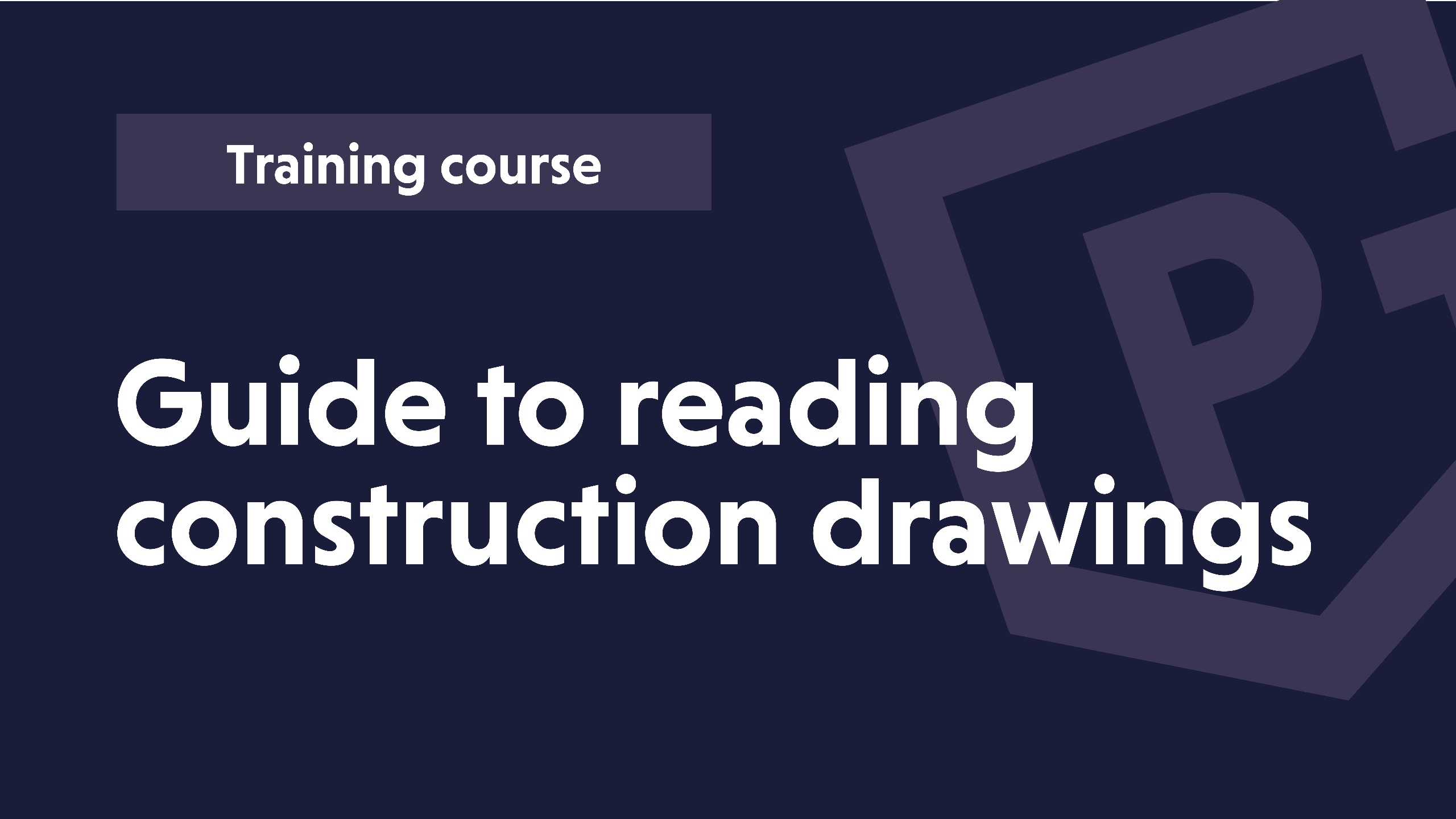Guide to reading construction drawings Guide to reading construction drawings