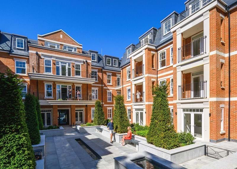 Quinton Court courtyard, Berkeley Group