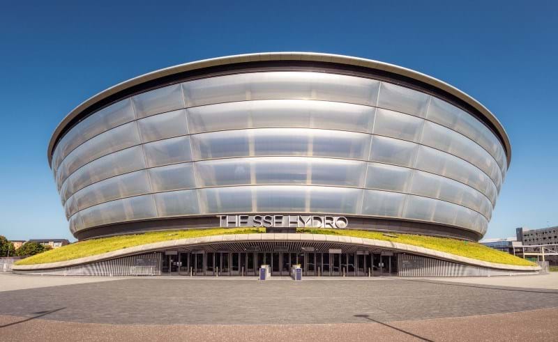 SSE Hydro arena Glasgow COP26 venue
